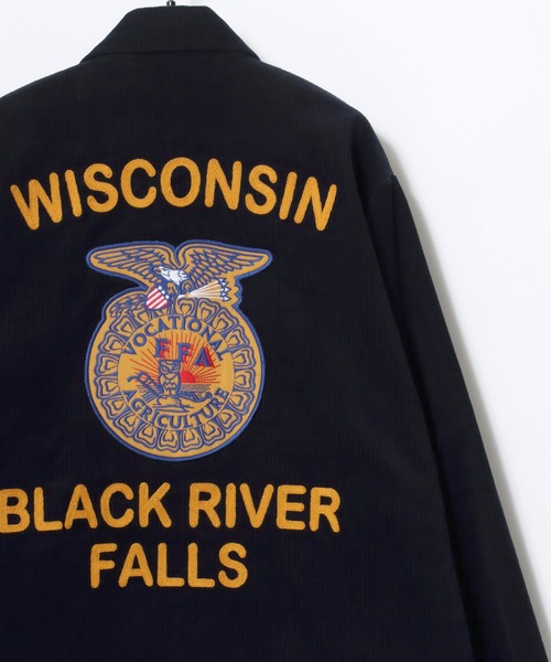 HOUSTON（ヒューストン） ミリタリージャケット モッズコート Corduroy