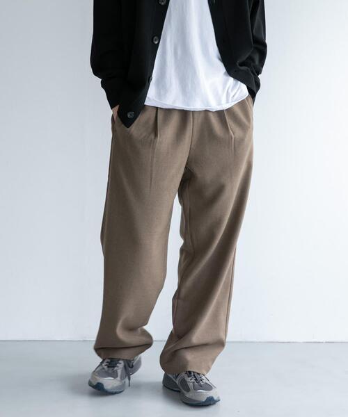 FORK&SPOON（フォークアンドスプーン） パンツ ウールライクイージー