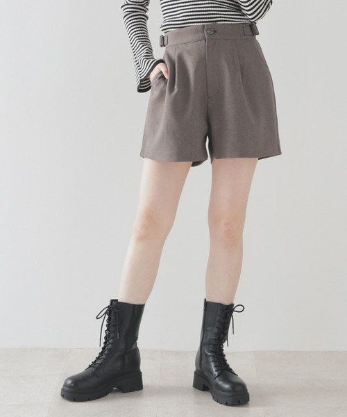【関税込み】Maisie Wilen ショートパンツ Honeys パンツ 脇ベルト付ショートパンツ レディース : ZOZOTOWN
