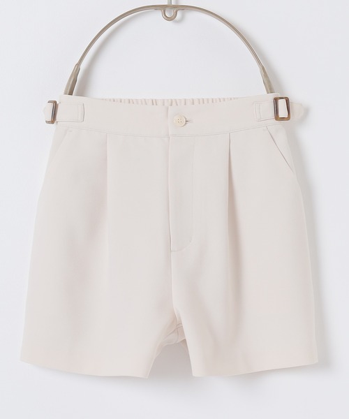 Honeys パンツ 脇ベルト付ショートパンツ レディース : ZOZOTOWN