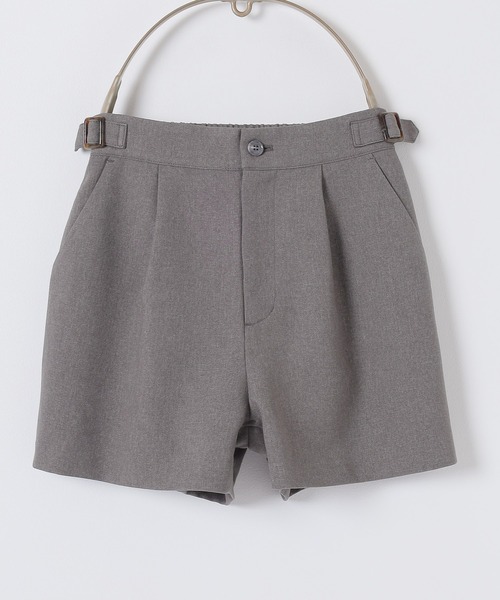 Honeys パンツ 脇ベルト付ショートパンツ レディース : ZOZOTOWN