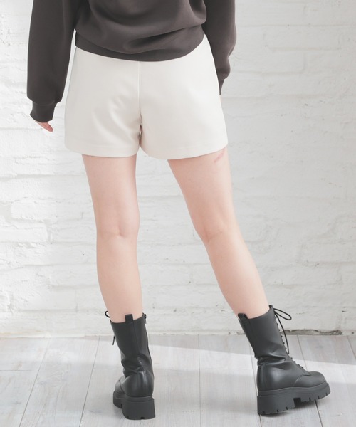 Honeys パンツ 脇ベルト付ショートパンツ レディース : ZOZOTOWN