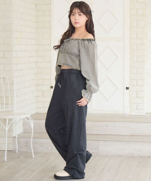 Emsexcite スウェットパンツ ジャージ ピグメントスウェットPT