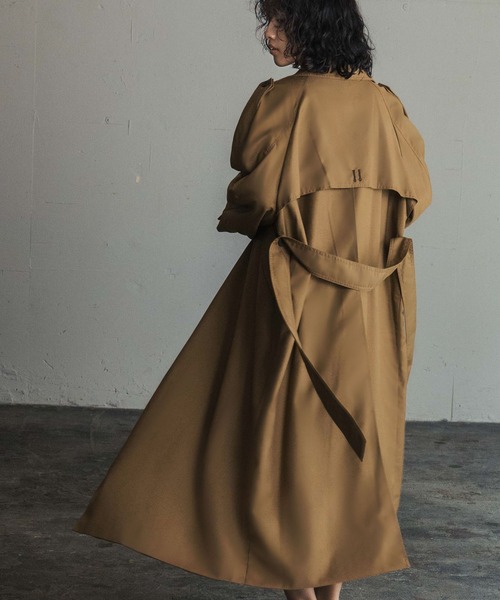 CLANE ベージュ オーバーサイズジャケット　入学式 GIRL DRESS FOR NOW トレンチコート コート オーバーサイズ
