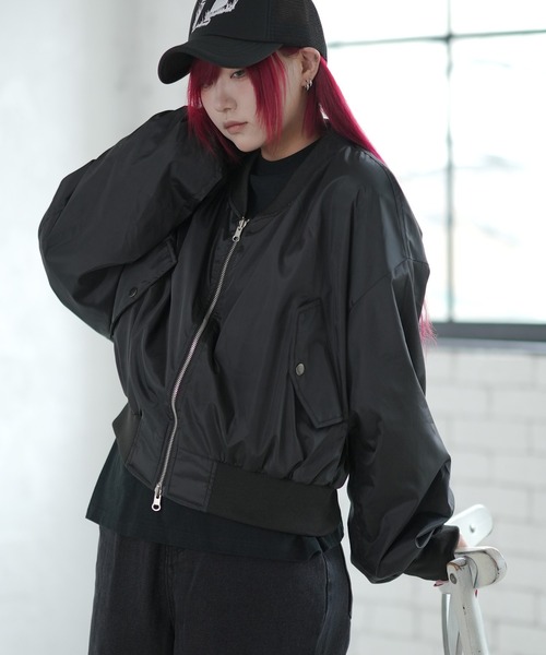 improves（インプローブス） ma1 ma-1 無地＆総柄 リバーシブル