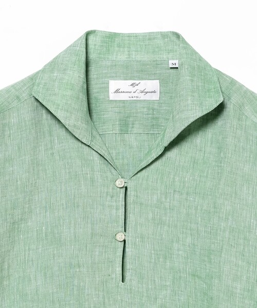 シャツ Massimo d’Augusto / ALAMARI リネン カプリシャツ メンズ | Brilla per il gusto | 03