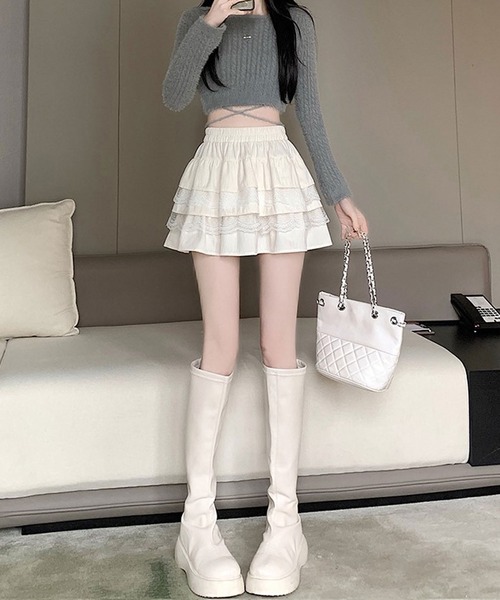 ⭐d.i.a. コーデュロイラビットファー付きミニスカート⭐サイズS⭐ ⭐d.i.a. コーデュロイラビットファー付きミニスカート⭐サイズS