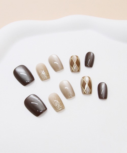 ネイルチップ ネイルシール 簡単にネイルチップ ハンドネイルチップ