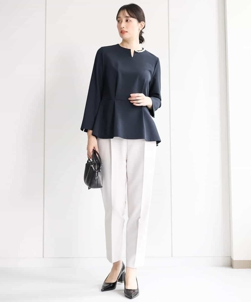 MK MICHEL KLEIN（エムケー ミッシェルクラン） スラックス パンツ