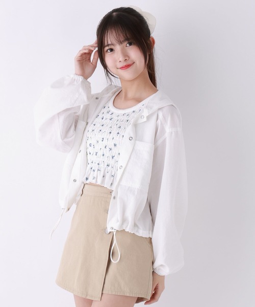 repipi armario（レピピアルマリオ） パーカー 「接触冷感/UVカット