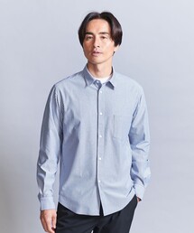 シャツ クイック ストレッチ ストライプ レギュラーシャツ ‐伸縮‐ メンズ｜ZOZOTOWN Yahoo!店