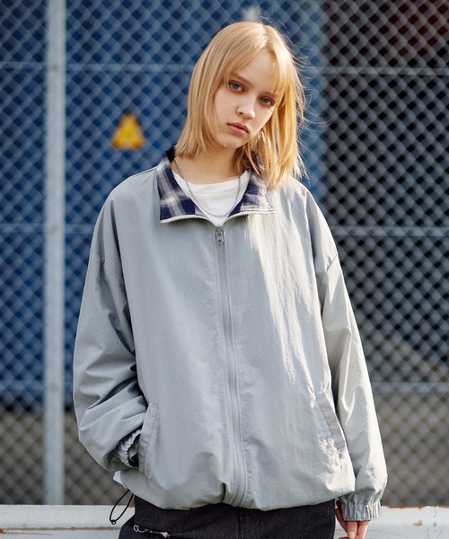 ROCHEM（ローシェン） ブルゾン アウター ビンテージ加工サイドコード