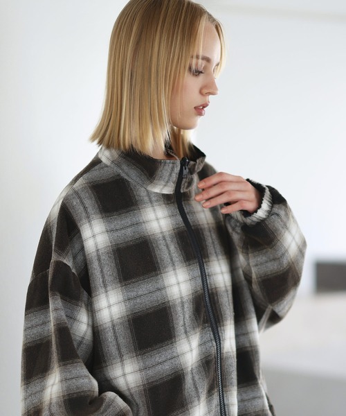 ROCHEM（ローシェン） ブルゾン アウター ビンテージ加工サイドコード