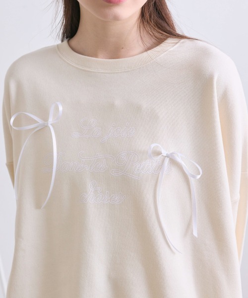 OLIVE des トレーナー スウェット 春スウェット レディース