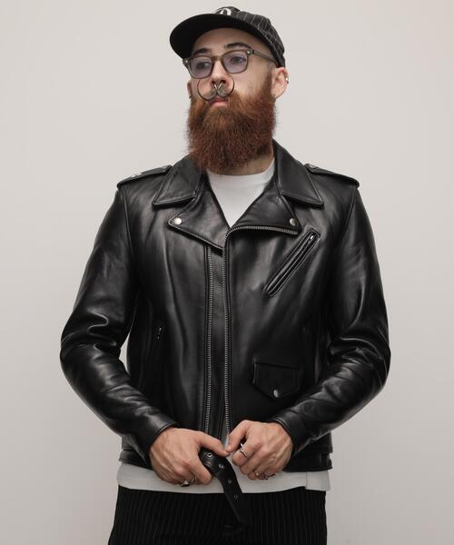 革ジャン ライダース Schott/ショット/217US SHEEP ONESTAR/シープ ワンスター ジャケット メンズ レディースの画像