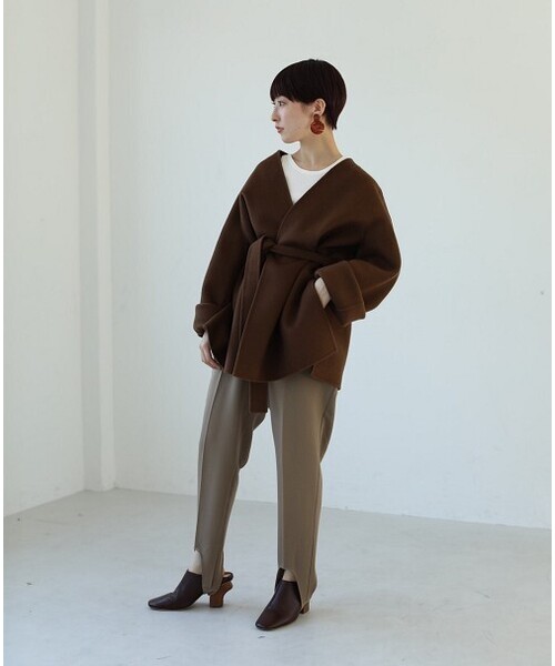 TODAYFUL 「TODAYFUL」 ノーカラージャケット 38inch ホワイト系その他