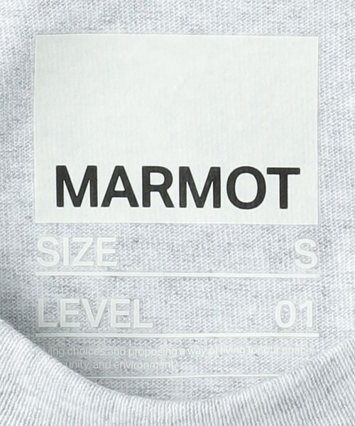 tシャツ 「MARMOT CAPITAL」ロゴプリント ロングスリーブTシャツ レディース MARMOT CAPITAL tシャツ 「MARMOT CAPITAL」ロゴプリント ロング