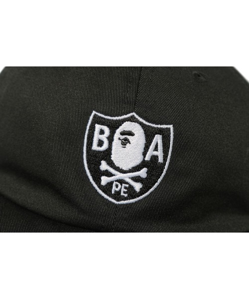 キャップ A BATHING APE CROSSBONE EMBLEM CAP A BATHING APE キャップ 帽子 CROSSBONE EMBLEM CAP メンズ