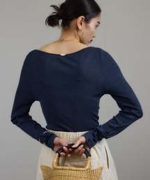 tシャツ Hug Silk ラウンドネックプルオーバー レディース｜ZOZOTOWN Yahoo!店