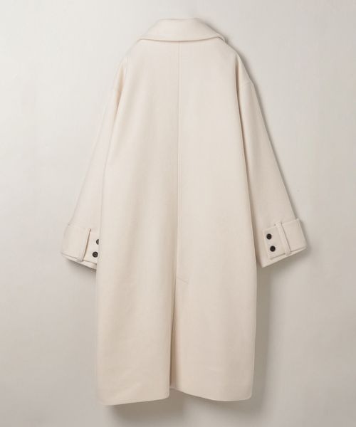 「JEANASIS」 チェスターコート FREE ホワイト レディース_画像3