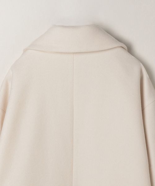 「JEANASIS」 チェスターコート FREE ホワイト レディース_画像9