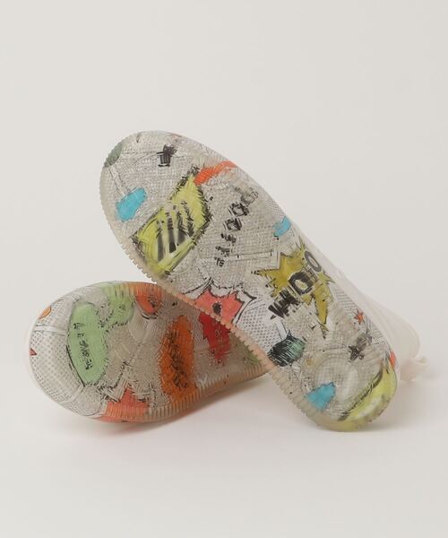 「aimoha」 ブーツ 24.5cm ホワイト メンズ_画像3