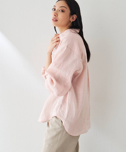 ブラウス シャツ 袖刺繍レーススキッパー7分袖ブラウス「手洗い可能」 レディース 袖刺繍レーススキッパー7分袖ブラウス≪手洗い可能≫ | Droite