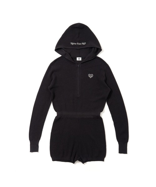 HTH サロペット オーバーオール hood romper レディース : ZOZOTOWN
