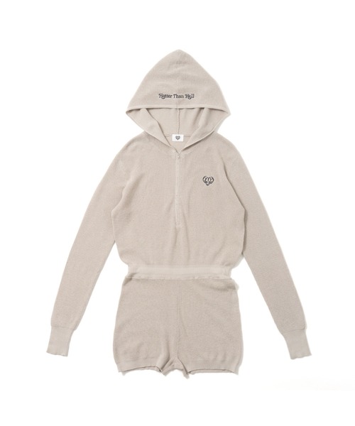 HTH サロペット オーバーオール hood romper レディース : ZOZOTOWN