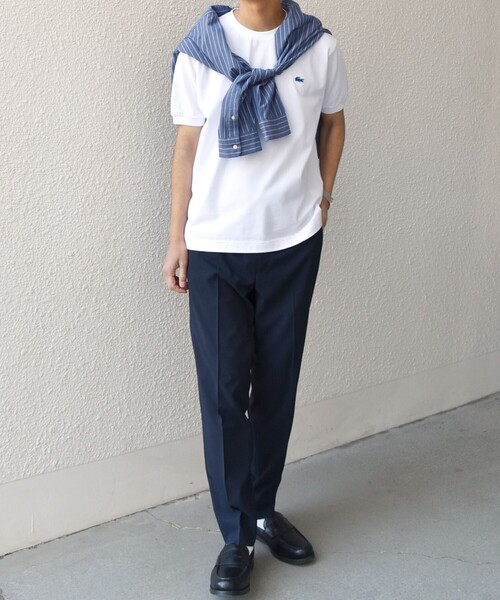 LACOSTE tシャツ 「SHIPS any別注」LACOSTE: ワンポイント ロゴ