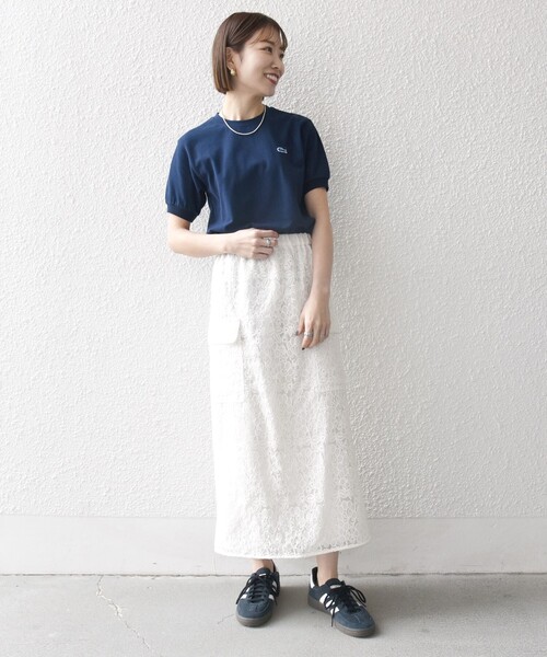 SHIPS any ラコステTシャツ SHIPS any別注】LACOSTE: PIQUE クルーネック Tシャツ｜ SHIPS