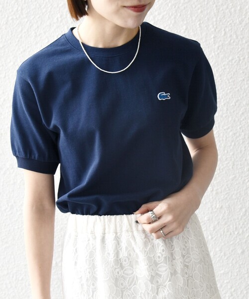LACOSTE tシャツ 「SHIPS any別注」LACOSTE: ワンポイント ロゴ