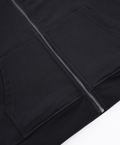 Unknown London フーディー フーディー｜BLACKxPURPLE RHINESTONE CROSS ZIP HOODIE