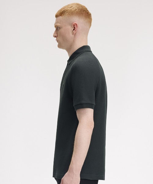FRED PERRY ポロシャツ Textured Pique Polo Shirt