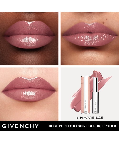 GIVENCHY BEAUTY 口紅 リップ ローズ・パーフェクト・シャイン