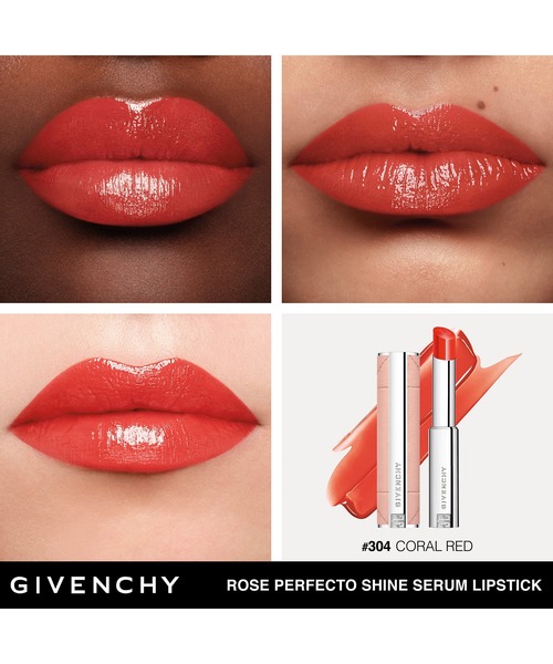 GIVENCHY　リップ　502 ルージュ・ジバンシイ・ノワール No.02 ナイト・イン・レッド