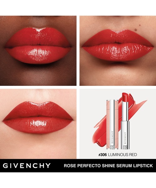 GIVENCHY BEAUTY 口紅 リップ ローズ・パーフェクト・シャイン