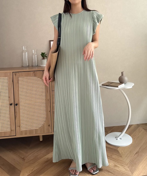 ivy gole コントラストミリーポロワンピース マルチカラーストライプポロワンピース［S-XL］ | MeraviOggi