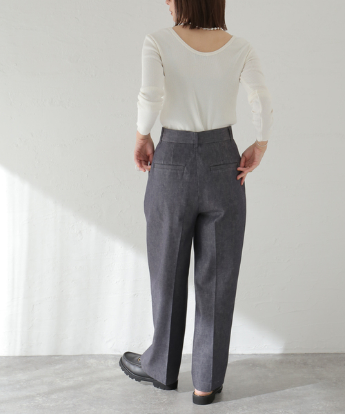 JOURNAL STANDARD L’essage◆長袖シャツ/FREE/コットン/WHT/23-050-370-2000-1-0 ヨーロピアンフラックスショートシャツ（シャツ／ブラウス