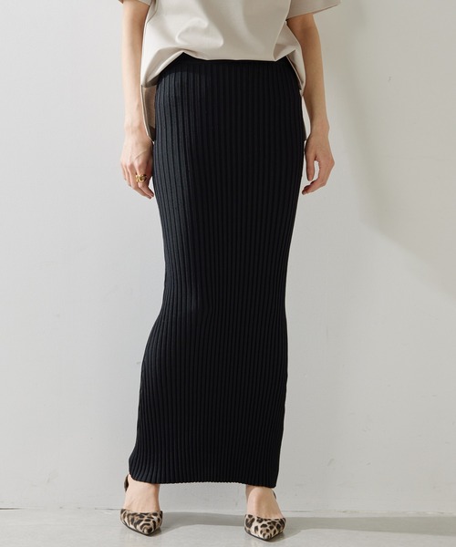 Whim Gazette ニットフィットスカート ¥16,500（税込） Whim Gazette スカート ニットフィットスカート : ZOZOTOWN