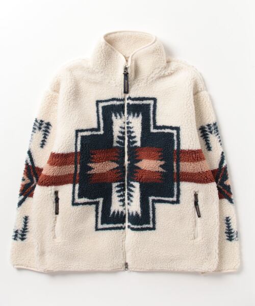 「PENDLETON」 ジップアップブルゾン M ブラック メンズ_画像5