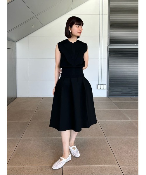 ESTNATION ビブ ヨーク ノースリーブ ニット ESTNATION / ビブ ヨーク ノースリーブ ニット｜ESTNATION