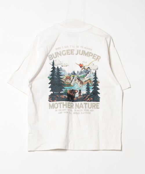 「INHERIT」 半袖Tシャツ M ホワイト メンズ