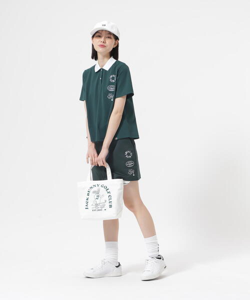 Jack Bunny!! ゴルフ 「Jack Bunny!!」帆布カートバッグ (UNISEX