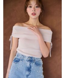 ニット セーター オフショルドロストニット レディース｜ZOZOTOWN Yahoo!店