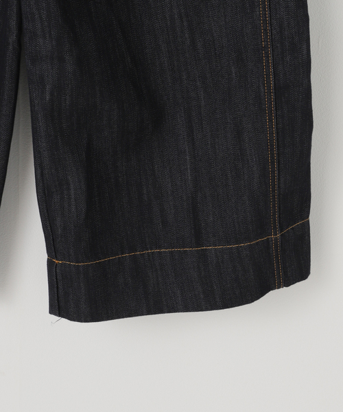 ORR ジーンズ デニム デニムパンツ ORR/オル Pleated Wide-leg