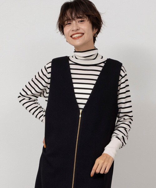 NOLLEY'S 「NOLLEY'S」 ノースリーブワンピース 38 オフホワイト