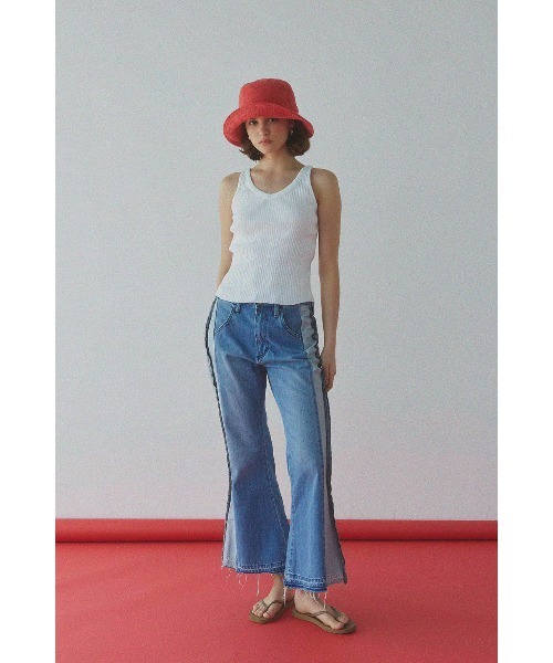 新品未使用　アリシアスタン　カラーデニム セール】Color Denim Pants/カラーデニムパンツ（デニムパンツ