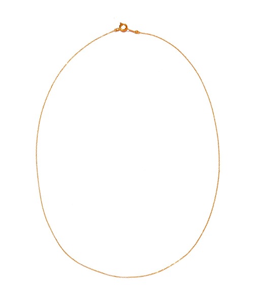ネックレス 「les bon bon」K18 liquid necklace/リキッド ネックレス BOB674 レディースの画像