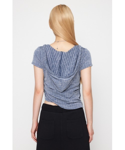 LAGUA GEM（ラグアジェム） パーカー HOODIE BRAID トップス